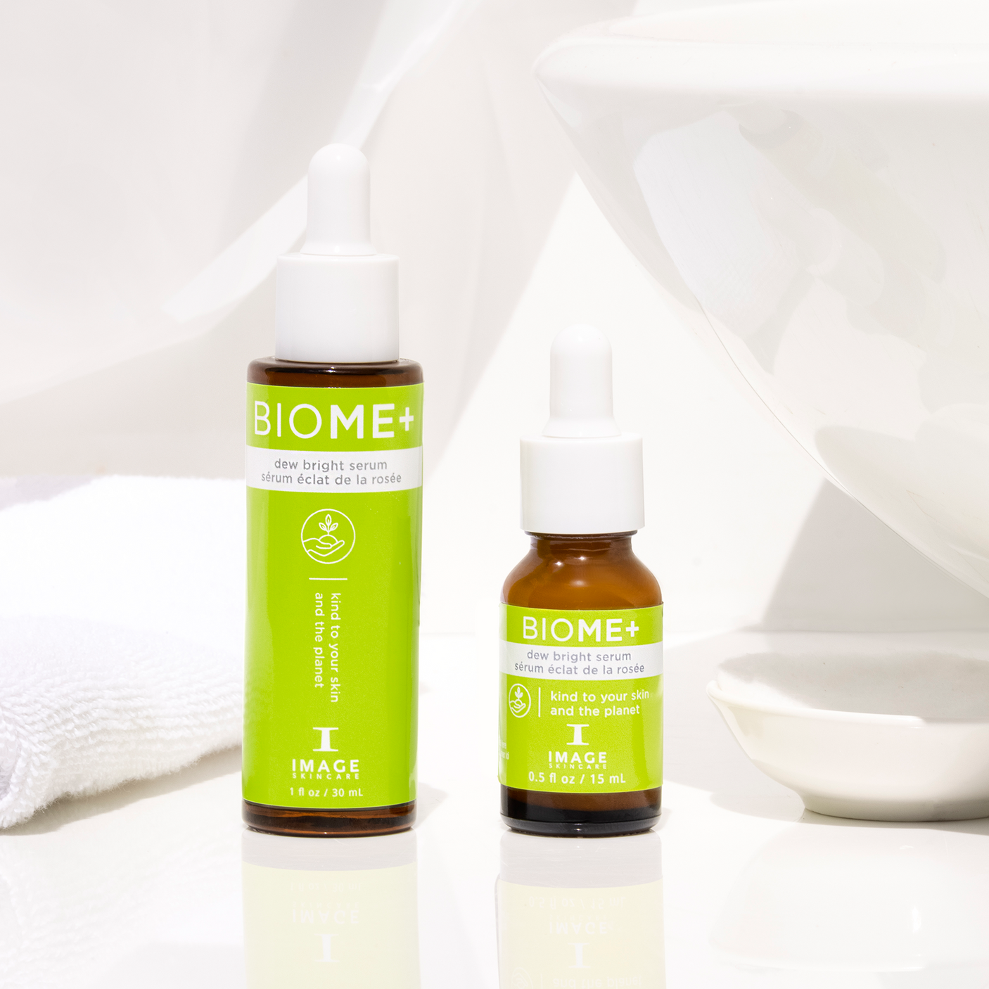 IMAGE Skincare Biome+ Dew Bright Serum (Travel-Size)