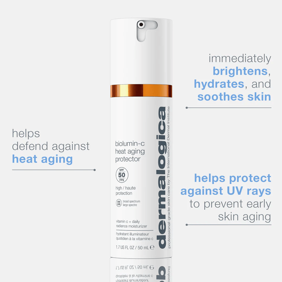 Dermalogica Biolumin-C Heat Aging Protector SPF50 1.7 OZ / 50 mL
