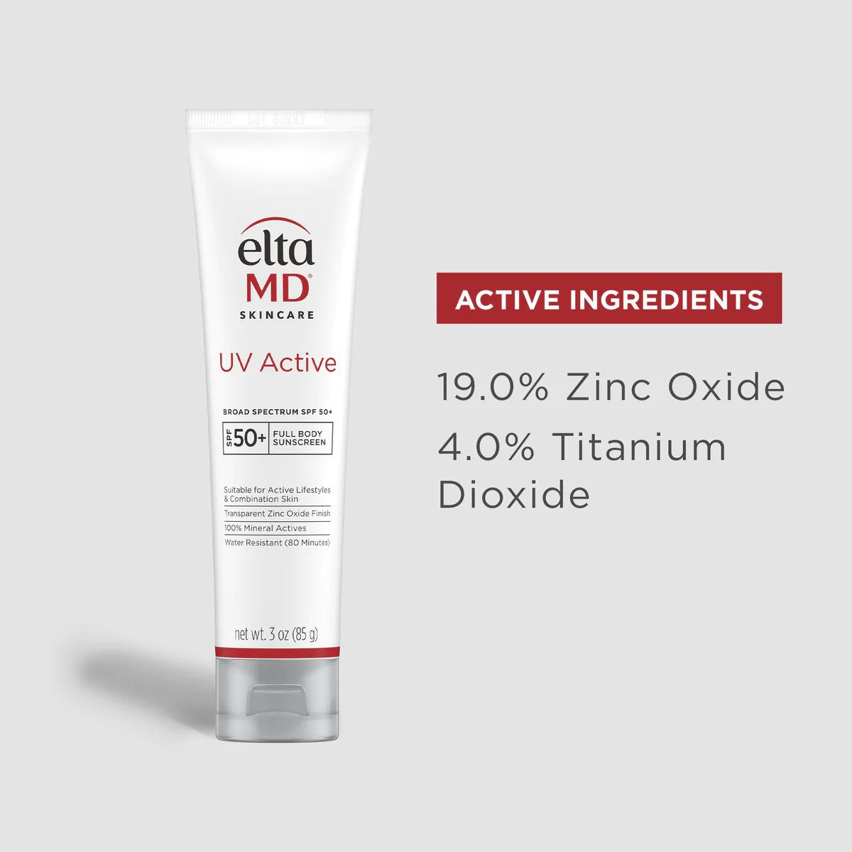 - EltaMD® UV Active Broad-Spectrum SPF 50+