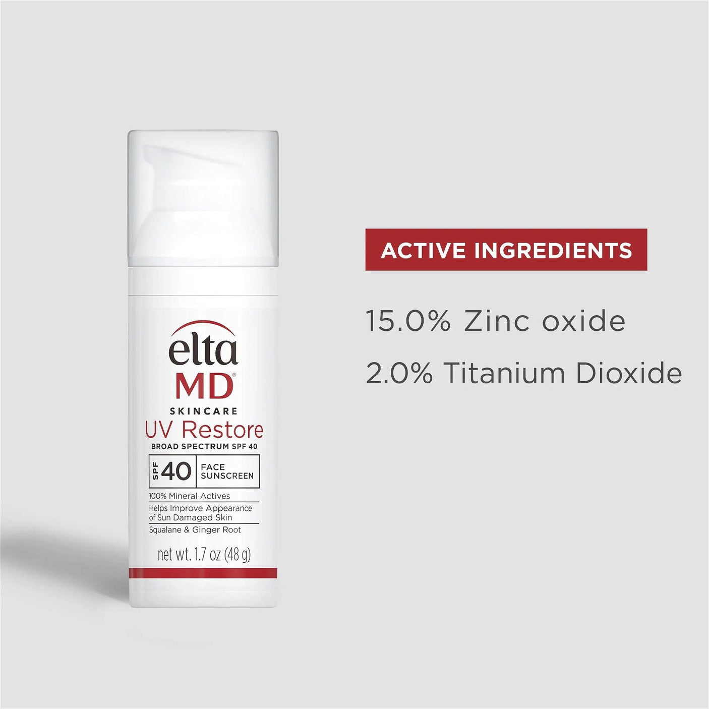 EltaMD® UV Restore non-tinted Broad-Spectrum SPF 40 (Clearance)