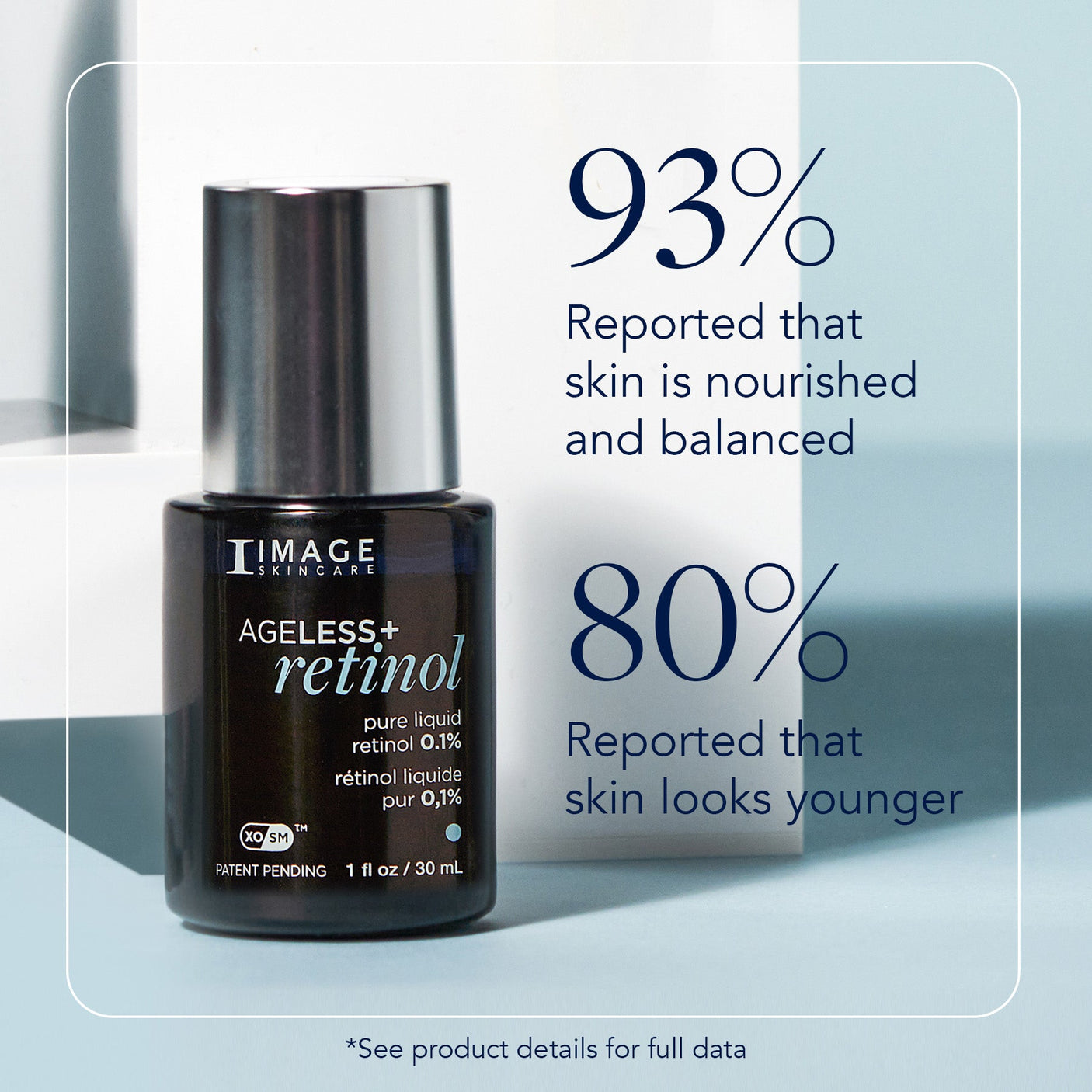 IMAGE AGELESS+ retinol pure liquid retinol 0.1%
