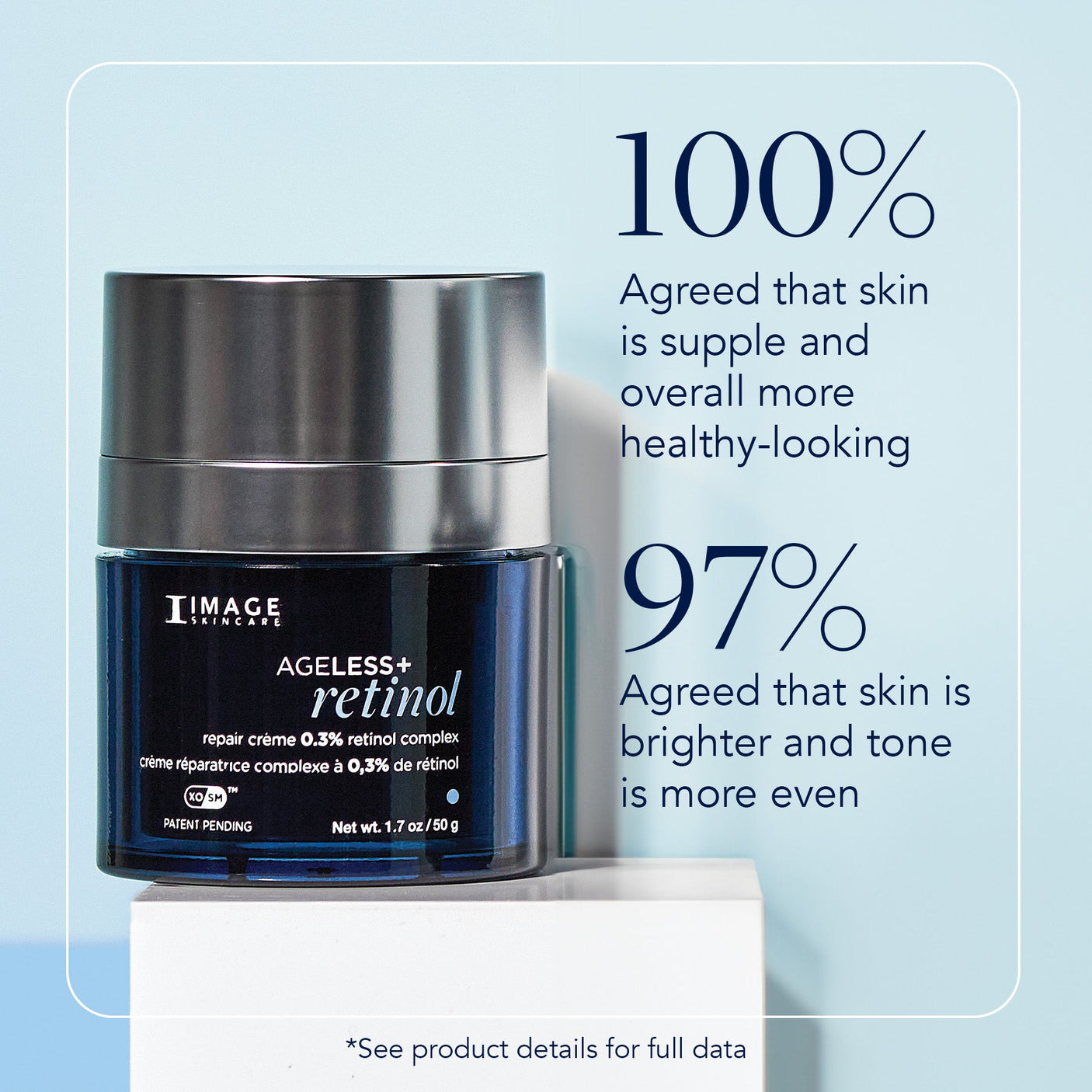IMAGE AGELESS+ retinol repair crème 0.3% retinol complex (travel size)
