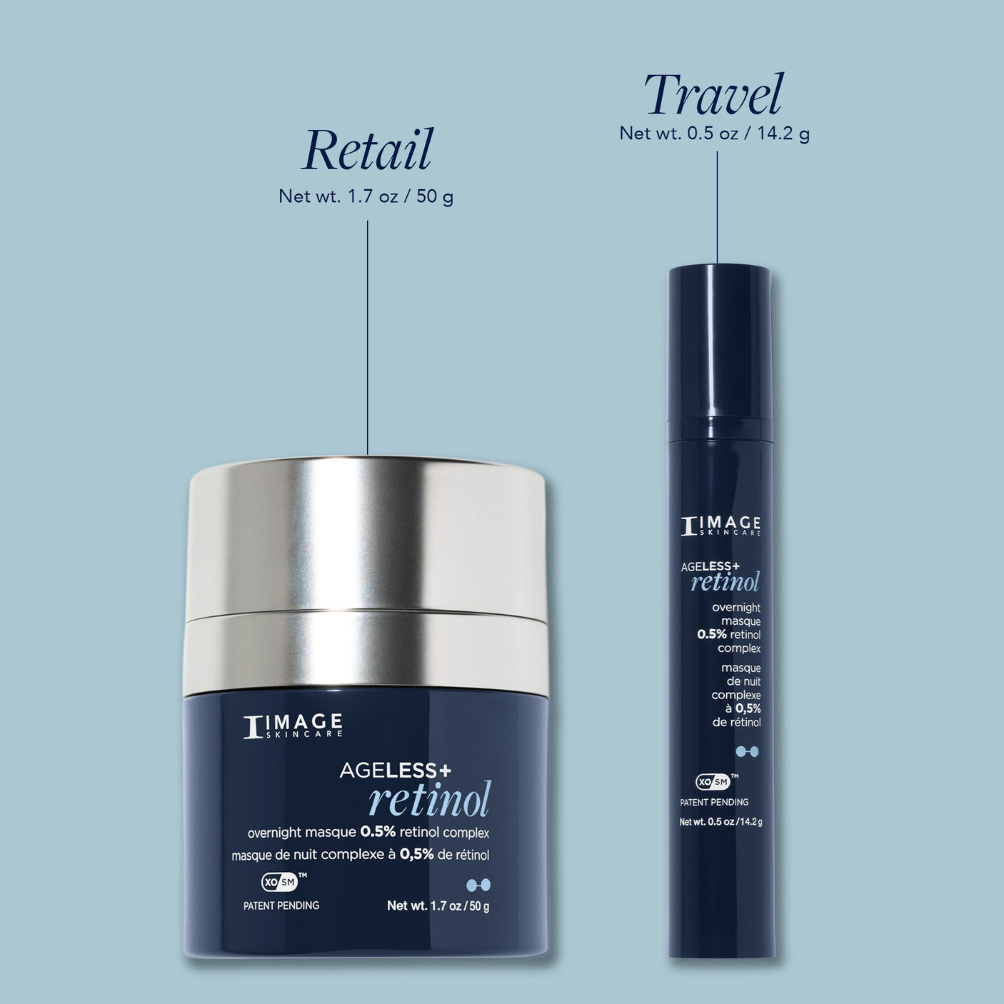 IMAGE AGELESS+ retinol overnight masque 0.5% retinol complex (travel size)