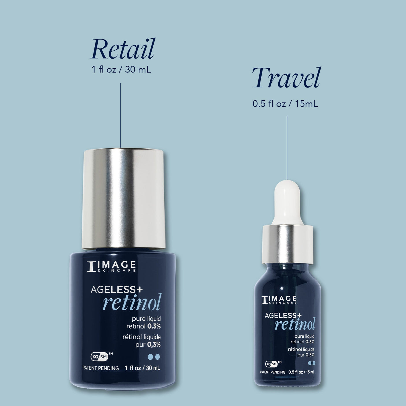 IMAGE AGELESS+ retinol pure liquid retinol 0.3% (travel size)