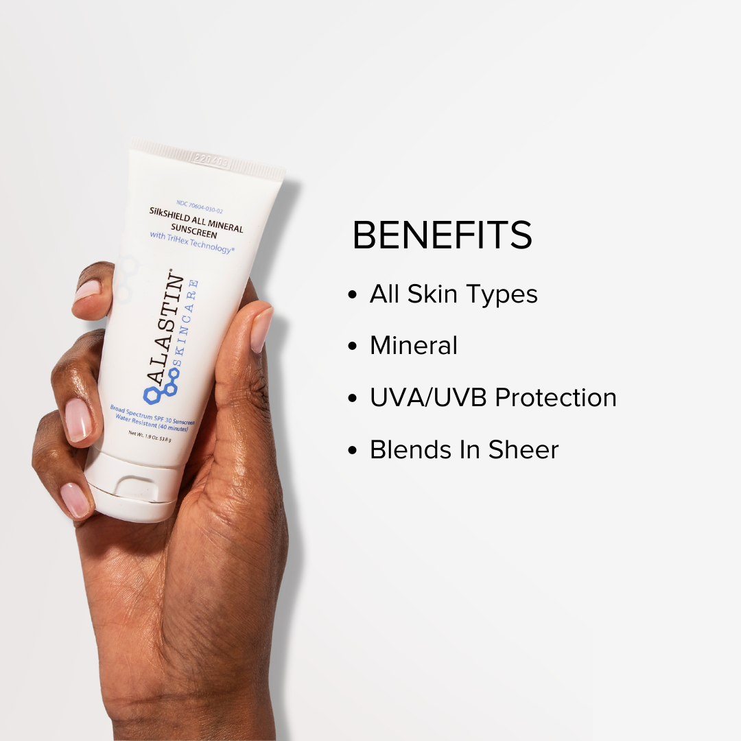 Alastin Skincare® SilkSHIELD® All Mineral Sunscreen SPF 30 with TriHex Technology® - 1.9 Fl. Oz. 53.8 mL