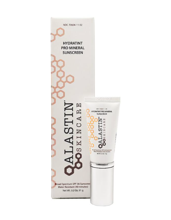 Alastin Skincare® HydraTint Pro Mineral Broad Spectrum Sunscreen SPF 36 - 3.2 Oz. 91 g + Travel Size -0.4 oz GWP bundle