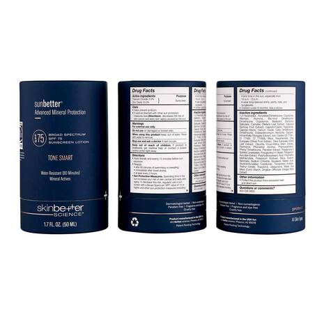 Skinbetter® Sunbetter TONE SMART SPF 75 Sunscreen Lotion - 50ml