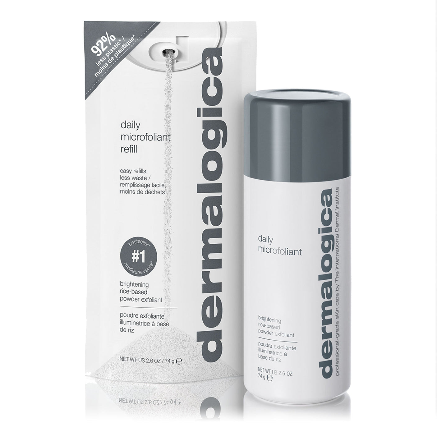 daily microfoliant + refill bundle