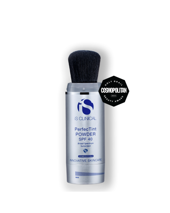 iS Clinical PerfecTint Powder SPF 40 (brush with 2 qty 3.5 g) - PerfecTint Beige