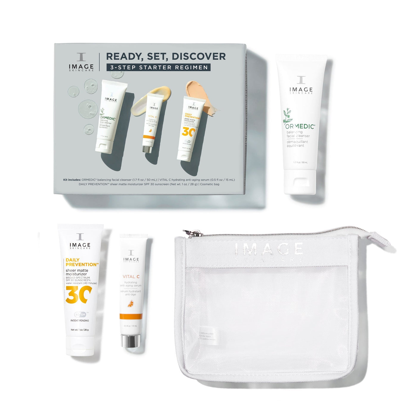 IMAGE Skincare Ready, Set, Discover. Bestsellers Starter Set.