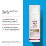 EltaMD® UV Daily Hydration+ Tinted SPF 50  - 1.7 fl. oz. / 48 g