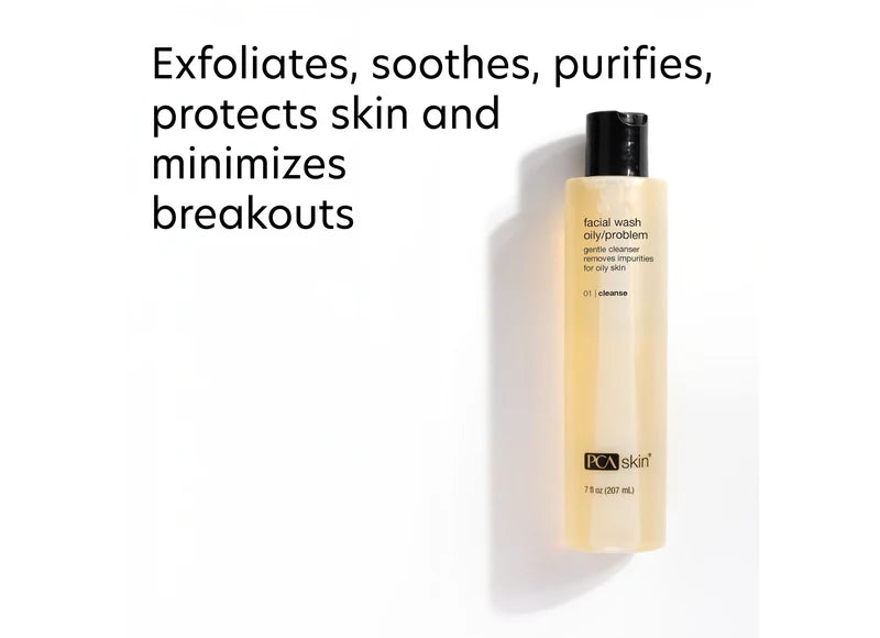 PCA Skin® Facial Wash Oily/Problem Deluxe Travel Size - 1 oz. / 29.6 ml