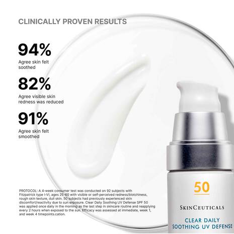 SkinCeuticals Clear Daily Soothing UV Defense Sunscreen SPF 50