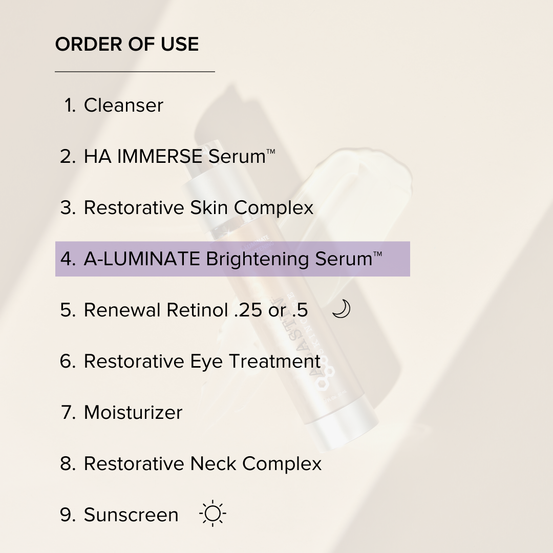 - Alastin Skincare® A-LUMINATE Brightening Serum™