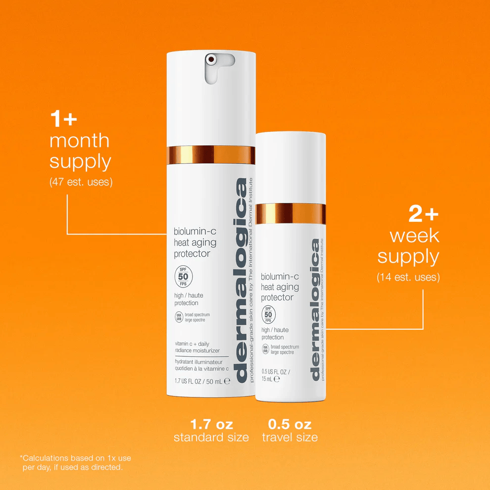 Dermalogica Biolumin-C Heat Aging Protector SPF50 1.7 OZ / 50 mL