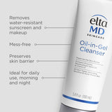 - EltaMD® Oil-In-Gel Cleanser