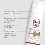 - EltaMD® UV Clear Tinted Broad-Spectrum SPF 46