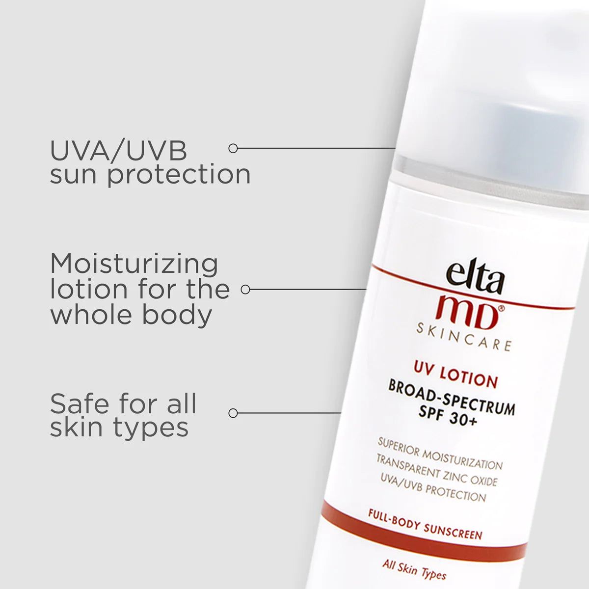 - EltaMD® UV Lotion Broad-Spectrum SPF 30+