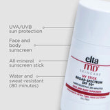 - EltaMD® UV Stick Broad-Spectrum SPF 50+