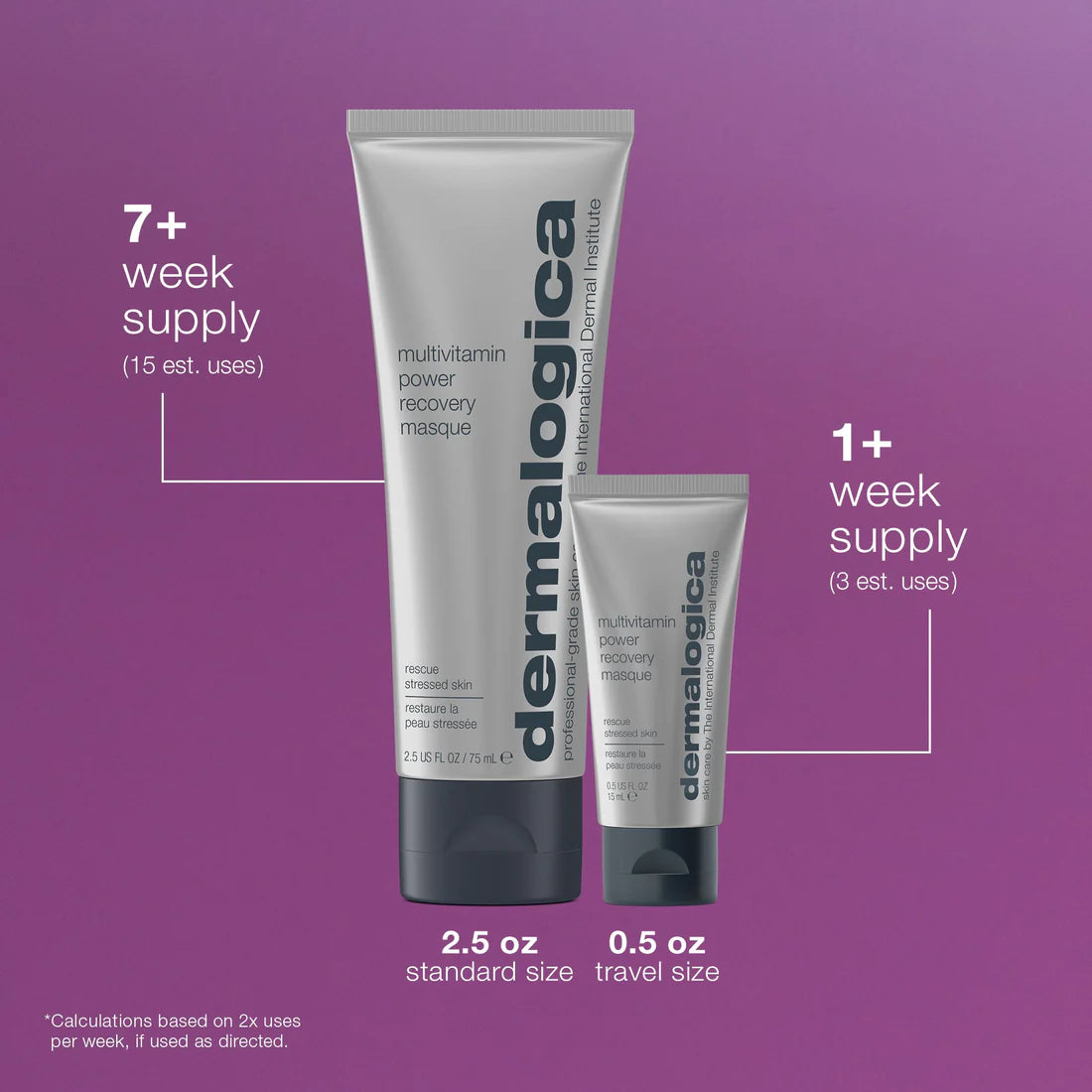 Dermalogica Multivitamin Power Recovery Mask (Travel Size) - 0.5 fl oz / 15 ml