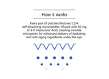 PCA Skin® Hyaluronic Acid Microneedle Eye Patches