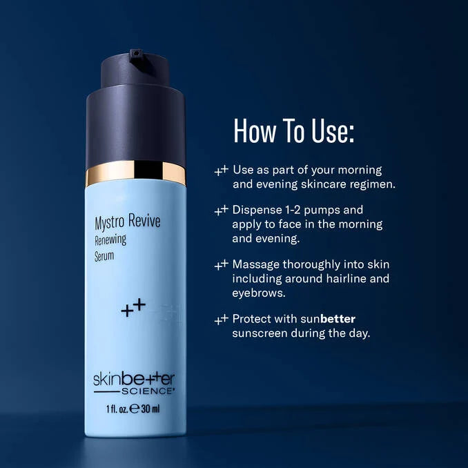 Skinbetter® Mystro Revive Renewing Serum (Deluxe Travel Size) - 0.5 fl. oz. / 15ml