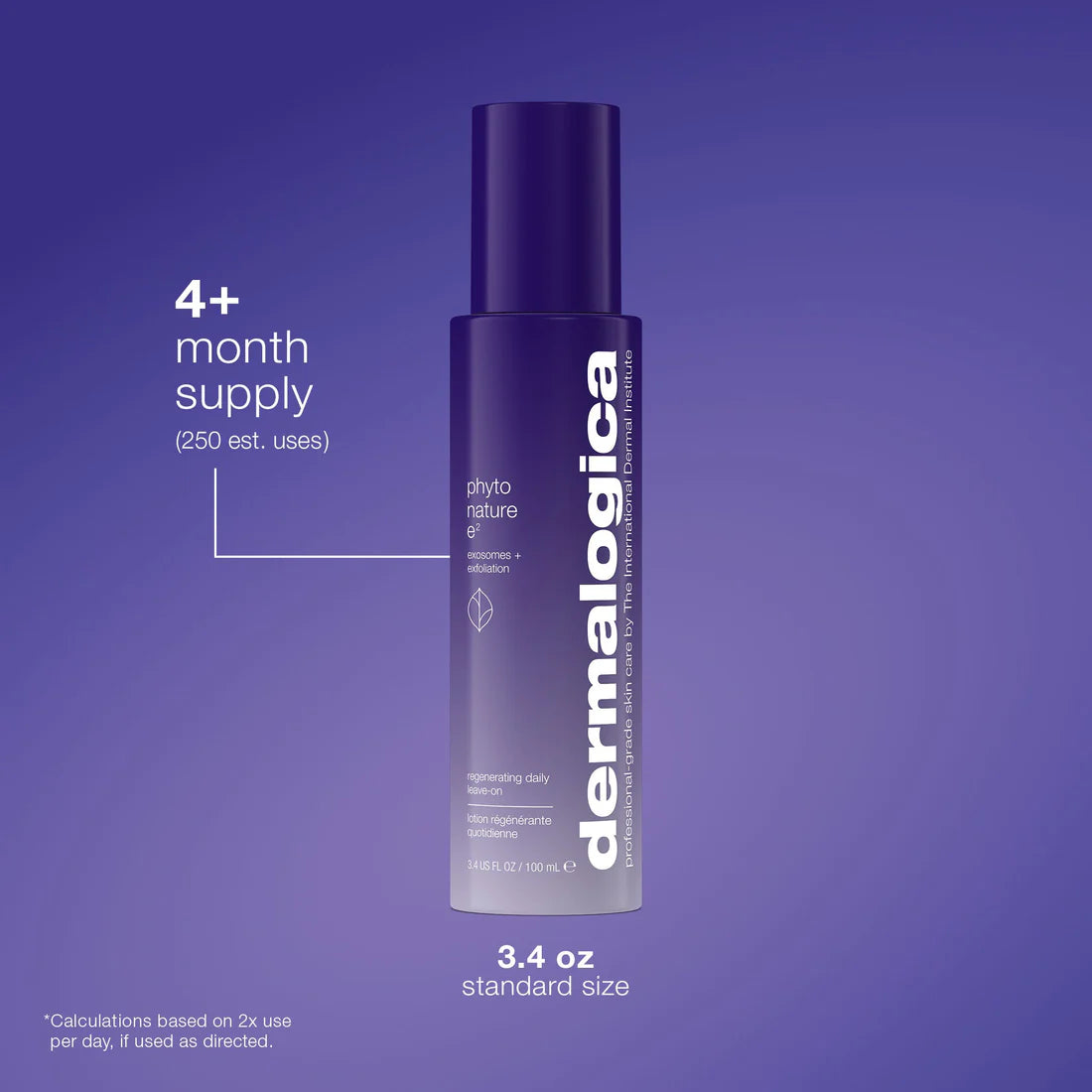 Dermalogica phyto nature e² regenerating daily exosome leave-on treatment - 0.17 OZ / 5 mL