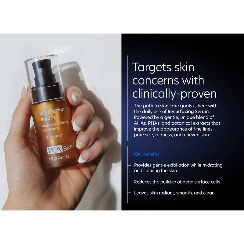 PCA Skin® Resurfacing Serum Travel Size - 0.25 oz. / 7.4 ml (Clearance)