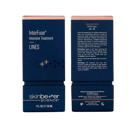 LÍNEAS de Tratamiento Intensivo Skinbetter® InterFuse