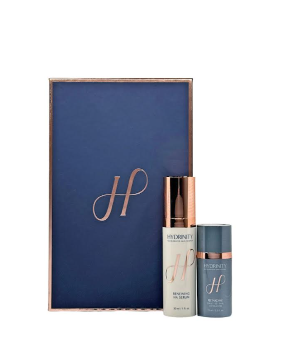 Hydrinity® Rejuvenation Box - Renewing HA Serum (30ml) + Retaxome (15ml)