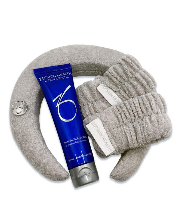 ZO® SKIN HEALTH ZO Skin Health Dual Action Scrub with Hadband & Wristband