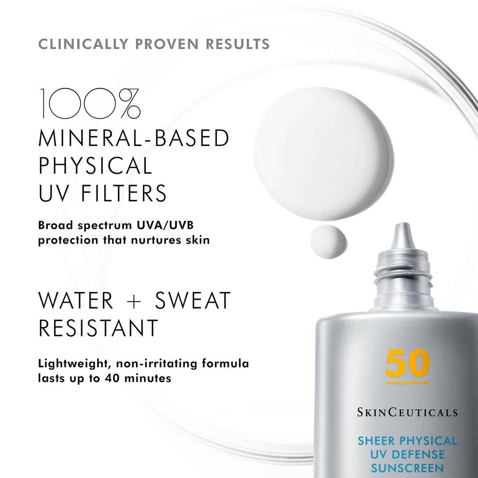 SkinCeuticals SHEER PHYSICAL UV DEFENSE SPF 50