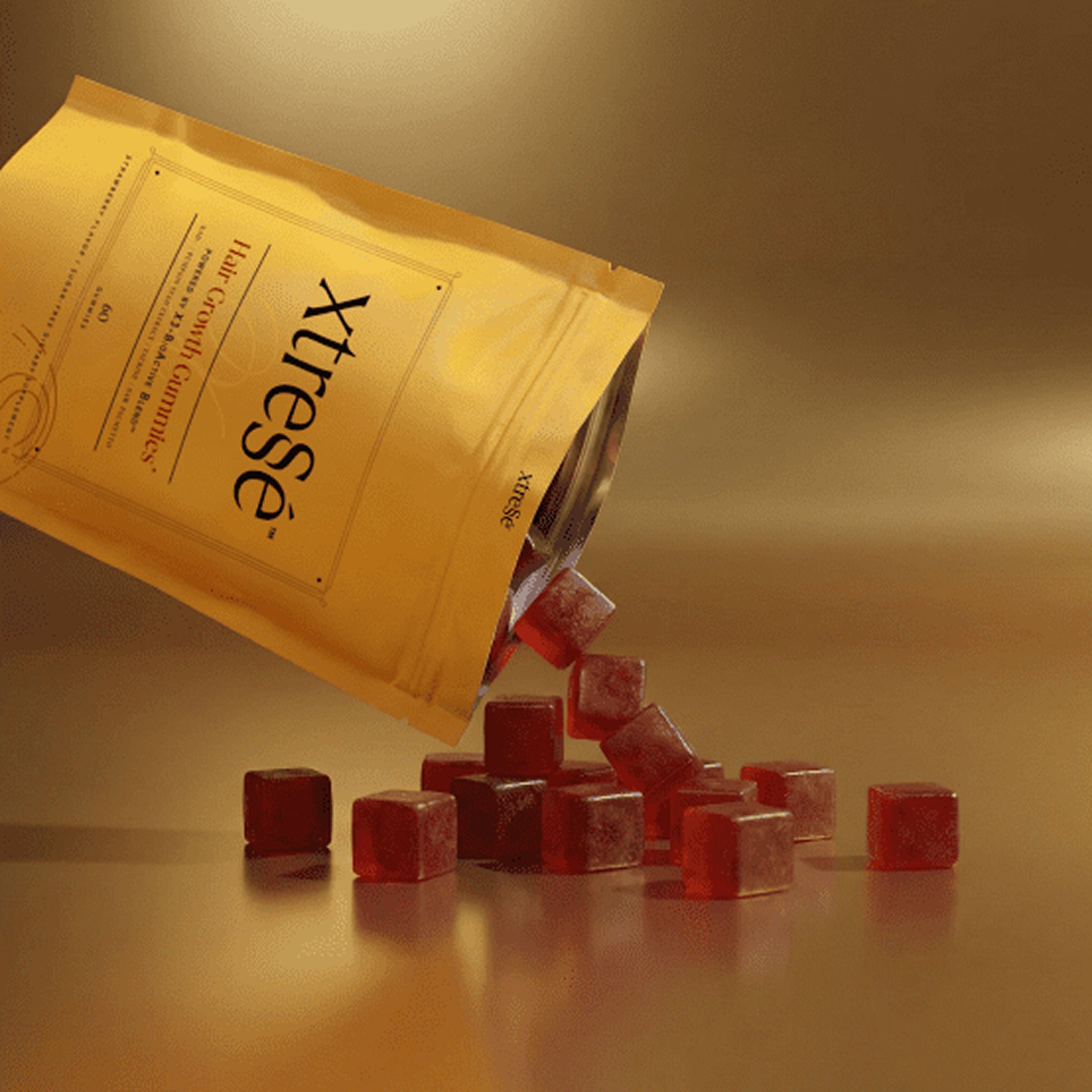 TGイエヤス120g100g Xtresse Hair Growth Gummy – TOTALSKIN