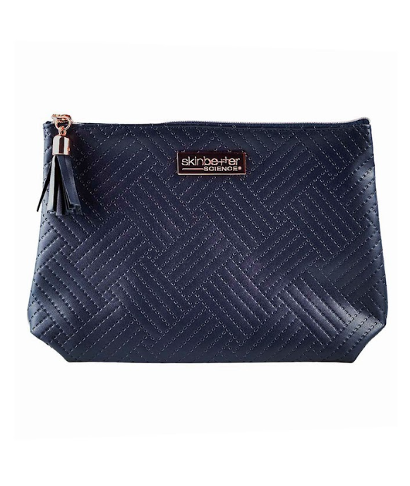 Skinbetter® Navy Cosmetic Bag