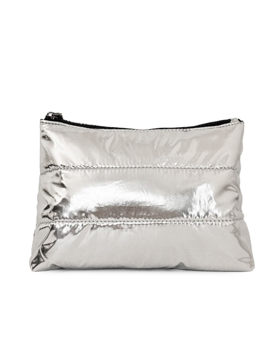 Revision® Silver Padded Cosmetic Bag